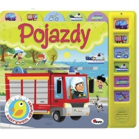 POJAZDY - ODKRYWAM DŹWIĘKI - KSIĄŻECZKA Z DŹWIĘKAMI