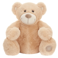 KARMELOWY MIŚ JACOBE 25 cm MASKOTKA
