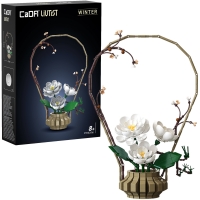 CaDA Floral Art Winter Silence – kwiatowa aranżacja 1001 elementów C59026W