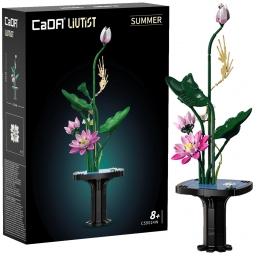 Klocki konstrukcyjne CaDA Floral Art Summer Song 755 el. C59024W