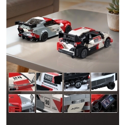 Klocki konstrukcyjne CaDA Toyota GR Supra GT4