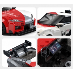 Klocki konstrukcyjne CaDA Toyota GR Supra GT4