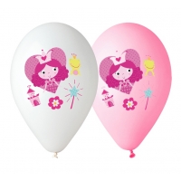 BALONY PASTELOWE PREMIUM KSIĘŻNICZKI 12 CALI 5 SZT