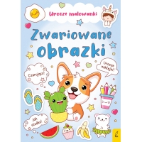 ZWARIOWANE OBRAZKI UROCZE MALOWANKI KOLOROWANKA