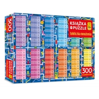 TABLICZKA MNOŻENIA KSIĄŻKA I PUZZLE 300 el.