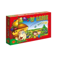W LESIE W SADZIE 2 w 1 GRY PLANSZOWE ALEXANDER 0052