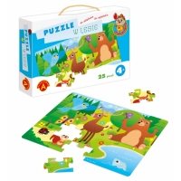 PUZZLE W LESIE SÓWKA MĄDRA GŁÓWKA ALEXANDER 1825