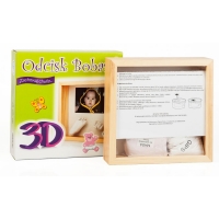 Odcisk Bobasa - Ramka na odcisk 3D