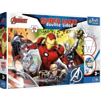 TREFL 41007 Puzzle 24 SUPER MAXI Silni Avengers
