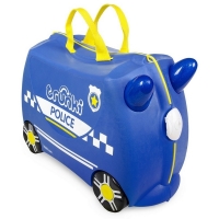 TRUNKI TRU-0323 Walizeczka jeżdżąca Radiowóz Percy