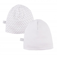 EWA 906724 Czapka Smerfetka 2-pak biała 56