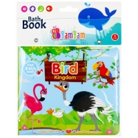 BAM BAM 432480 Książeczka do kąpieli Ptaki