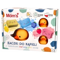HENCZ 533 Kaczki do kąpieli z tabletkami barwiącymi wodę