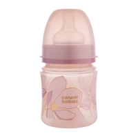 CANPOL 35/239 Butelka antykolkowa EasyStart 120ml GOLD różowa