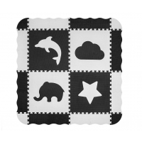 MILLY MALLY 5619 Mata piankowa puzzle Jolly 2x2 grey