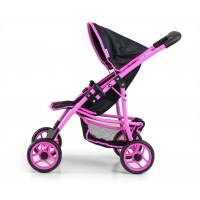 MILLY MALLY 5519 Wózek dla lalek Natalie Prestige Black