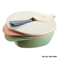 TOMMEE TIPPEE TT44671894 Miska z pokrywką i łyżeczką EASISCOOP