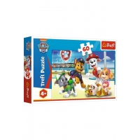 TREFL 17392 Puzzle 60 el. W świecie Piesków