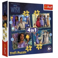 TREFL 34649 Puzzle 4w1 Marzenia się spełniają