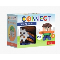 TREFL 62005 Klocki Connect - Basic 35 Boy MAT
