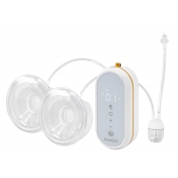 INNOGIO GIO-360 Podwójny laktator elektroniczny z aspiratorem GIOmum Line Soft + GIO-349 woreczki na pokarm GRATIS