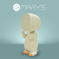 MARY'S MW61058 Budzik Robo Dino biały