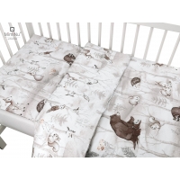 KIECZMERSKI Pościel C-2 100x135 cm MIMINU DESIGN Leśna Kraina bawełna 100%