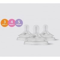 AVENT SCY960/03 Zestaw Responsywnych smoczków Natural 1m+, 3m+, 6m+