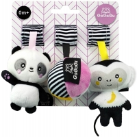 GAGAGU GGG0832 Zawieszka Panda Małpka piłka