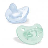 CHICCO 00073087210000 Smoczek PF SOFT blue 6-16m 2 szt