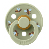 BIBS 10024250C Smoczek uspokajający STUDIO COLOUR BUMBLEBEE FRIENDS SAGE S kauczuk
