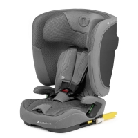 KINDERKRAFT Fotelik samochodowy FIX2GO i-Size 76-150cm grey