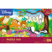 TREFL 40054 Puzzle 160 Bambi i leśni przyjaciele