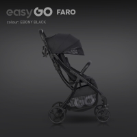 EASY GO Wózek dziecięcy FARO EBONY BLACK
