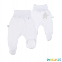 EWA 852427 NEWBORN Półśpioch biały 62