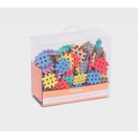 MARIOINEX 903650 Klocki waffle mini pastel 140 szt.