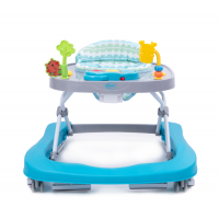 4 BABY Chodzik WALK'N PUSH TURKUS