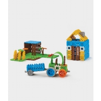 MARIOINEX 903834 Klocki waffle mini - Rolnik duży [ blister ]