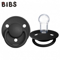 BIBS 1010210 Smoczek uspokajający DE LUX ONE SIZE BLACK