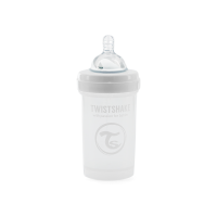 TWISTSHAKE  Butelka Anti-Colic 260 ml White