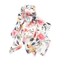 BABY 01166 Pielucha bambusowa Hug Me Bunny Róże