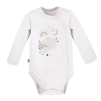 EWA 728265 MELLOW Body dł. rozpinane biały 68