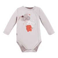EWA 728371 MELLOW Body dł. rozpinane szare 62