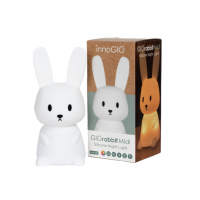 INNOGIO GIO-136 Lampka silikonowa nocna GIOrabbit Midi 20 cm