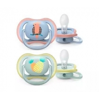AVENT SCF085/12 Smoczek SOOTHER AIR 0-6m Papuga/Ananas BOY
