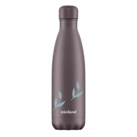 MARKO ML89438 Termos butelka Terra 500ml - śliwkowy / kwiaty