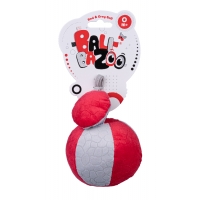 BALIBAZOO BB 80304 Piłeczka czerwono-szara