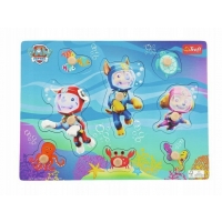 TREFL 61631 Zabawka drewniana - Puzzle medium Paw Patrol