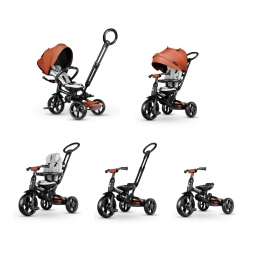 MILLY MALLY Qplay Rowerek trójkołowy New Prime orange