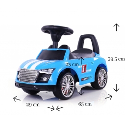 MILLY MALLY Pojazd Racer blue